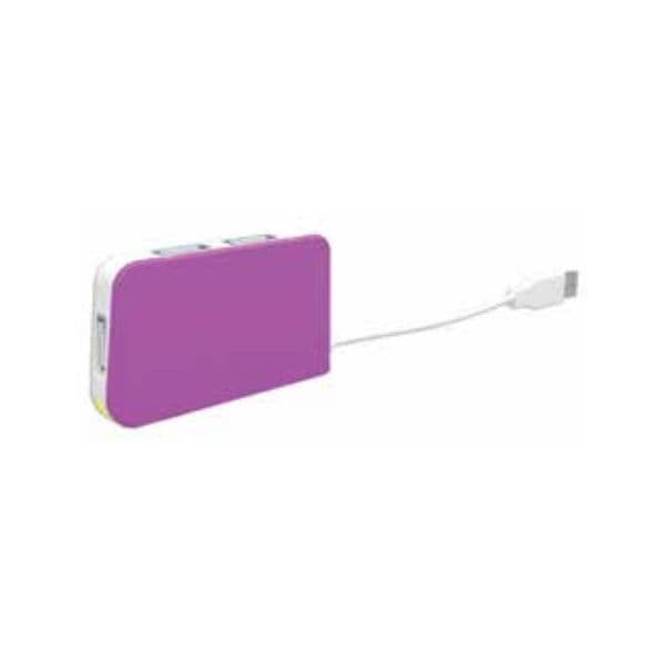Approx APPHT4P Hub USB 2.0 4 Portas Roxo