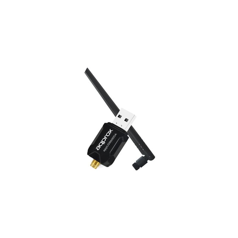approx APPUSB600DA Placa de rede WiFi N600 USB