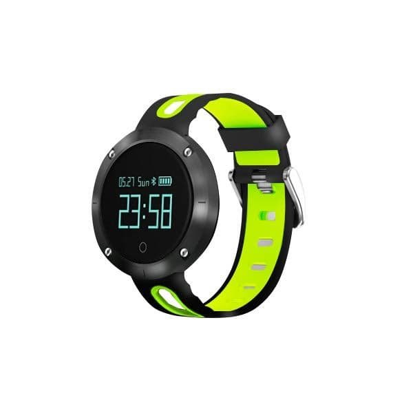 Billow Sport Watch BT 4.0 + Heart Rate Black/Green - XS30BGP