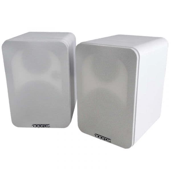 Approx Vision APPSPK02WH Sem Fios Brancos com 2 Suportes de Parede