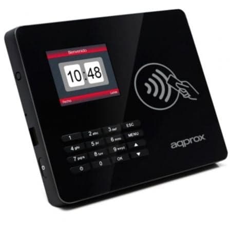 APPROX Controlador de Presença Biométrico APPATTENDANCE02NF 2.8" com Leitor RFID e Teclado