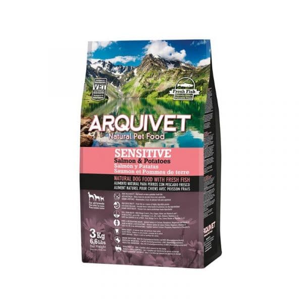 Arquivet Sensitive Salmon & Potatoes 3Kg