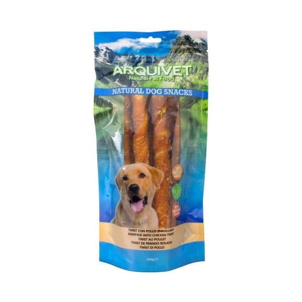 Arquivet Twist Snack Natural com Frango 24 cm 350 g