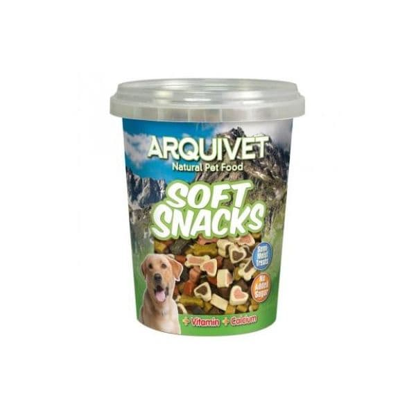 Arquivet Soft Snacks Mix Corações E Ossos Mistura De Sabores 300 g