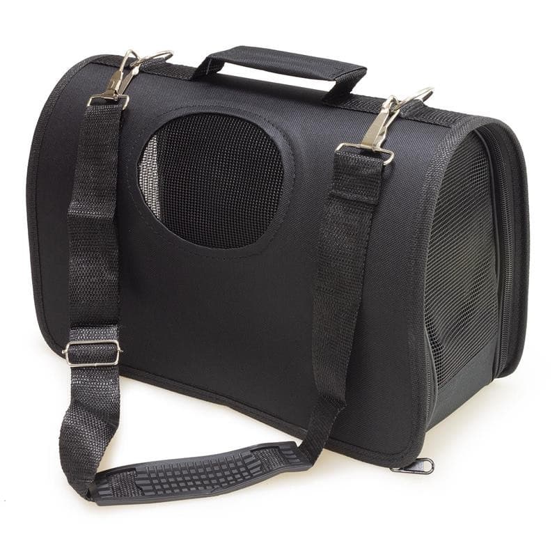 Arquivet Transportadora Semi-Rígida Black Carrier Preta S