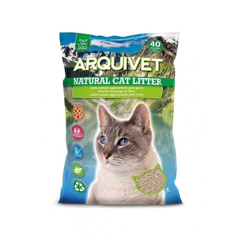Arquivet Areia Aglomerante Natural 5L