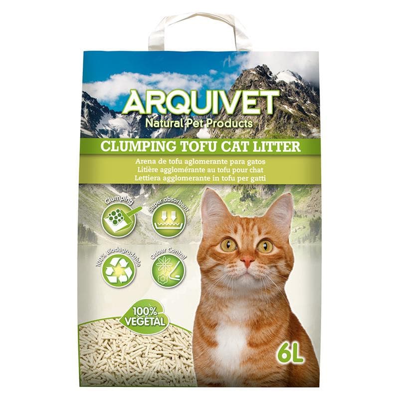 Arquivet Areia de Gato Tofu 6L