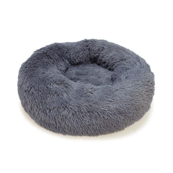 Arquivet Cama Redonda Macia Cinza-Escuro 70 cm