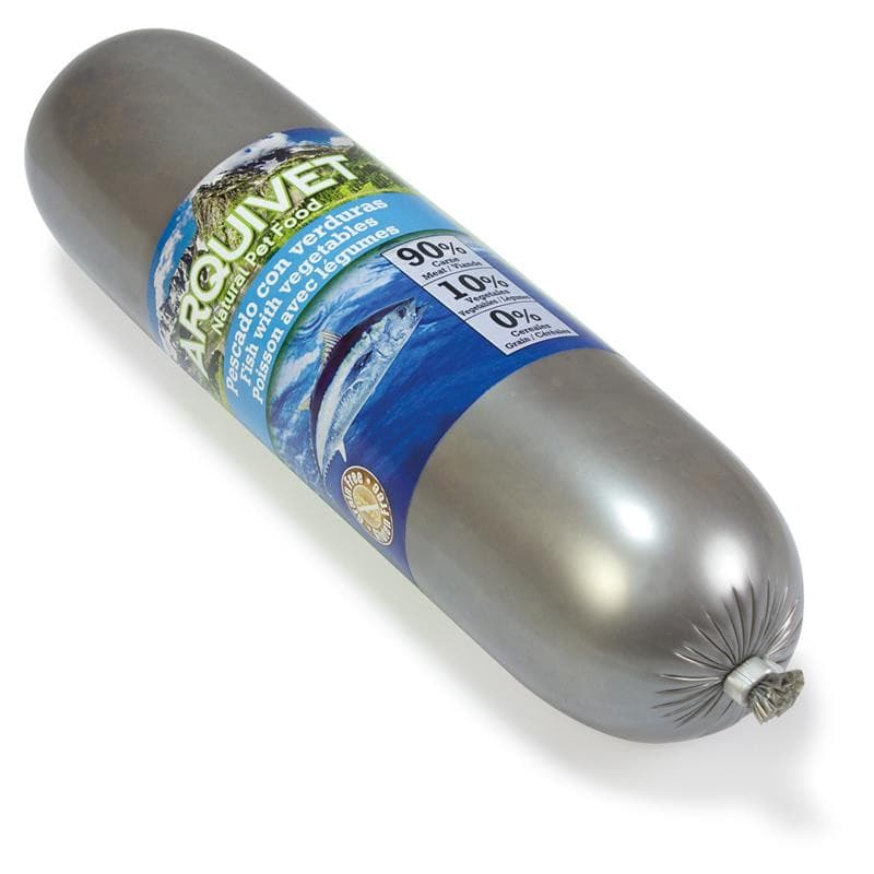 Ração Húmida Arquivet Salsicha Cão Salmão & Legumes 500g