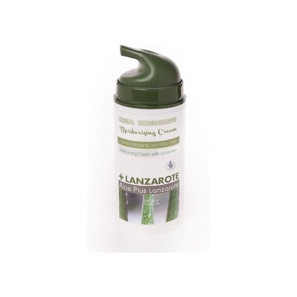 Aloe Plus Lanzarote Creme Hidratante Aloe Vera com Filtro Solar 100ml