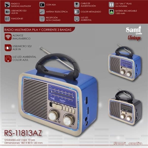 Sami Rádio RS-11813 Silver