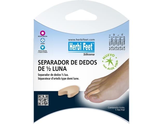 Separador de dedo meia lua Herbi 6002 (M)
