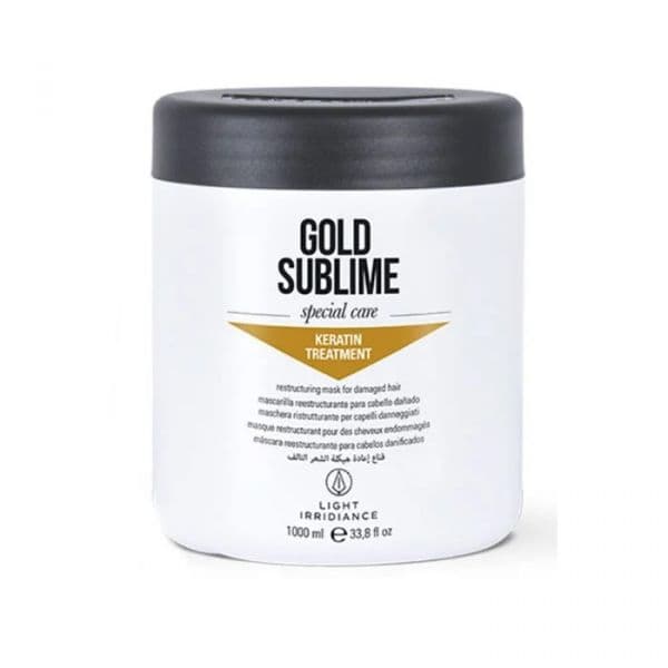 Light Irridiance Gold Sublime Keratin Treatment Máscara 1000ml