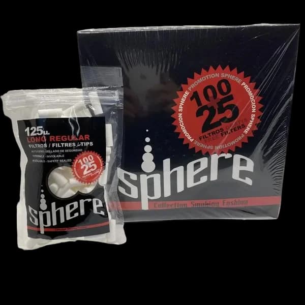 FILTROS REGULAR LONG SPHERE CX COM 20 BOLSAS DE 125 FILTROS - Perfumário - A sua perfumaria online | Perfumaria e Brindes