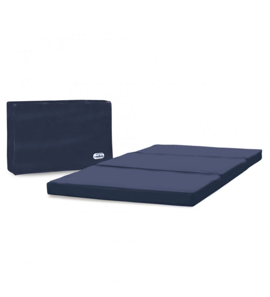 Asalvo Colchão de Cama Viagem Azul Marino