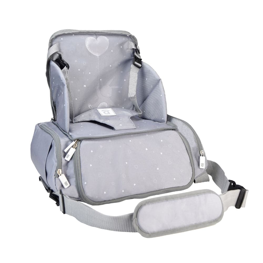 Asalvo Cadeira de Refeição para Viajar Go Anywhere Sushi Grey