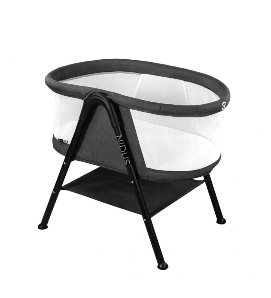 Mini-berço de grades Asalvo Nidus Anthracite