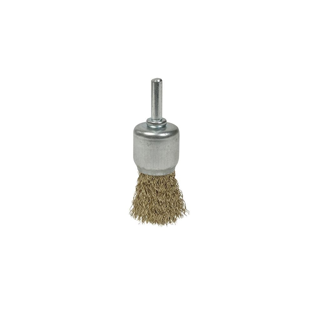 ESCOVA CON ESPIGA AÇO ONDULADO BROXA Ø17MM FAB017 MOTA