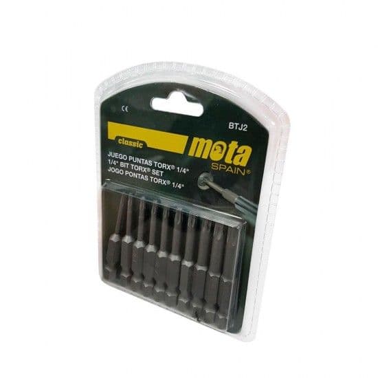 Mota Torx Tamper Bits Conjunto X 50MM 10 Peças BTJ2 - 840002497