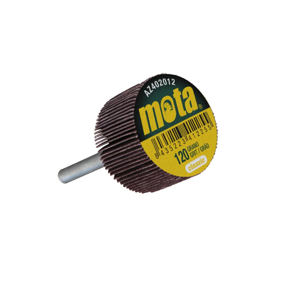 DISCO DE LIXA LAMELAS 30X15X6MM GRANULAÇAO 80 AZ32508 MOTA