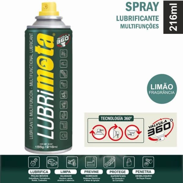 Lubrimota Óleo Lubrificante 216ml