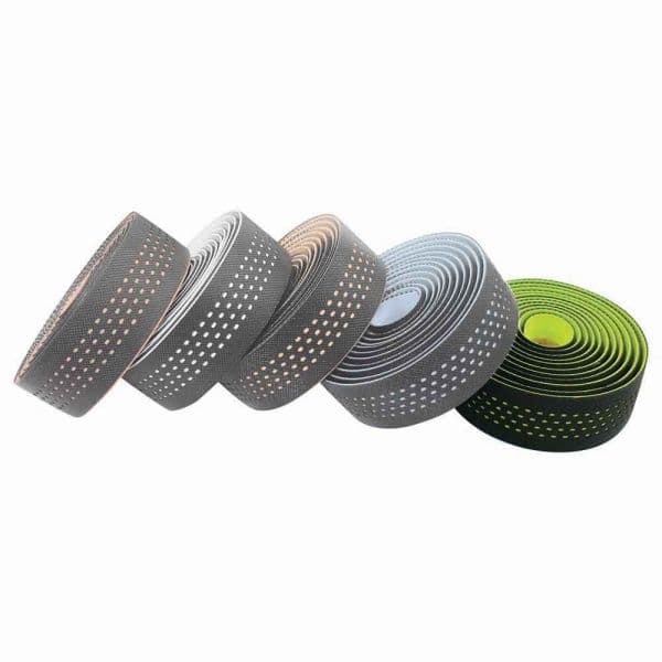 Ges Fitas Guiador 2 Tone Pinholes Black/yellow