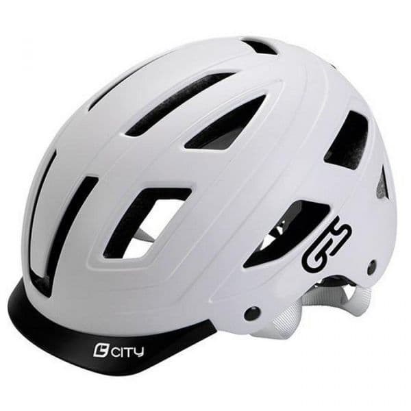 Ges Capacete City L Mate White - H795L20