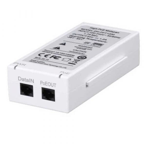 Dahua Injetor Hi-PoE 1 Porta DH-PFT1200