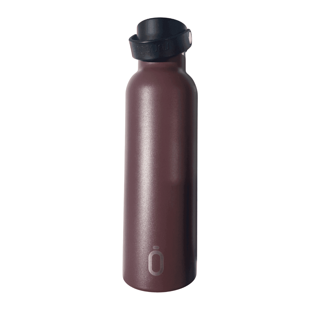 Garrafa termo runbott sport 600ml cacau