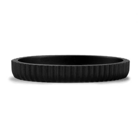 Saboneteira resina preto mate 13,5x9x2cm refª 01543 ANDREA HOUSE