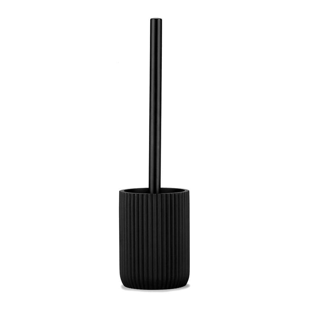 Andrea House Escova Sanita 01546 Ø9,5x36cm Preto Mate