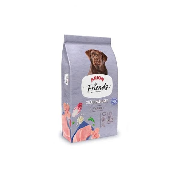 Arion Friends Sterilized Light 3Kg
