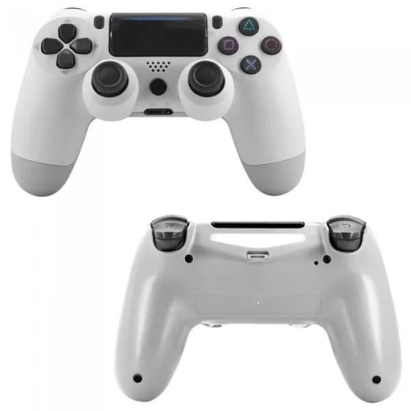Controlador de Jogo sem Fio Joystick Gamepad para PS4 Sony Playstation 4 Doubleshock 4 Branco