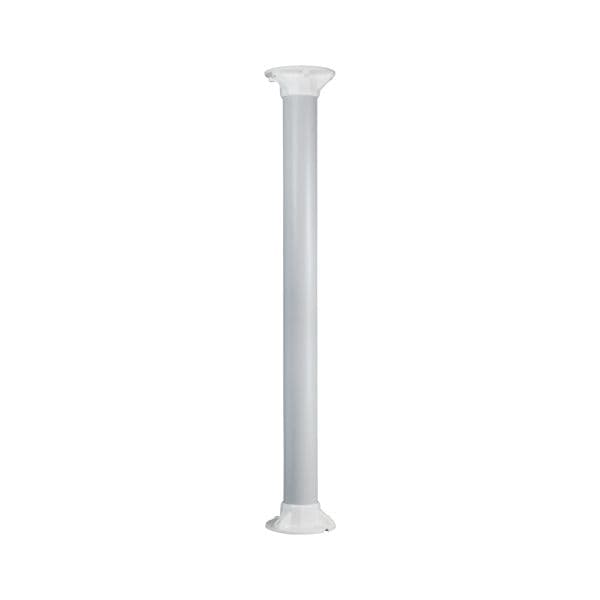 Suporte tecto - Altura 100 cm - Apto para uso em interiores - Cor branco - Fabricado em plástico - CBOX-ST100