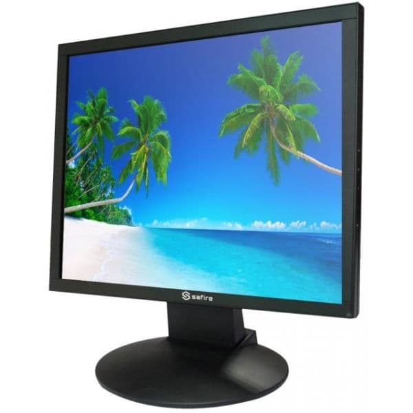 Monitor Safire led 19" P/ Videovigilância - SF-MNT19-BNC