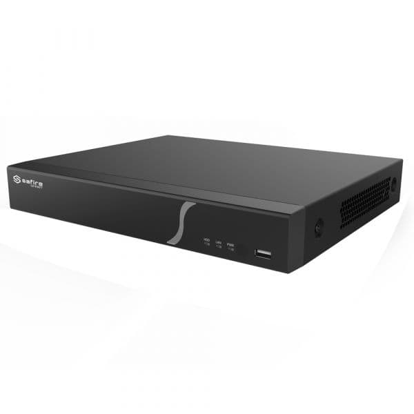Safire Smart Gravador NVR SF-NVR8108A-8P-B2 Profissional 8 Canais IP PoE 12MP 4K