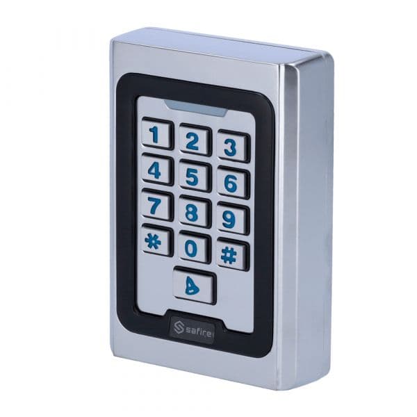 Safire Teclado Controlo de Acesso Autónomo SF-AC102-MF Mifare 13.56MHz Metálico
