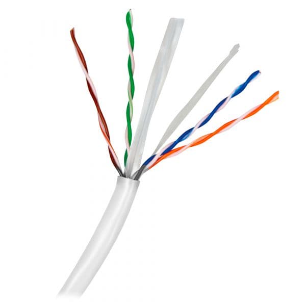 UNIVIEW Cabo UTP Categoria 6 OFC 24 AWG LSZH 305m Branco
