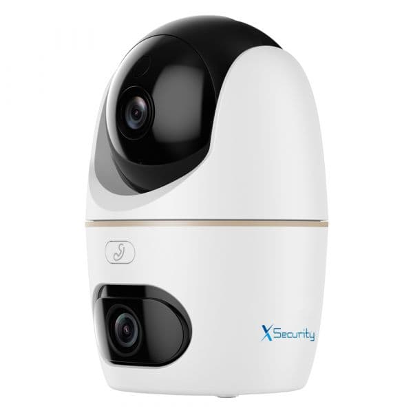 X-Security Câmara IP Dome XS-IPH5D-5EW-DUAL Dual Wi-Fi 5MP Lentes 3.6mm IR30m