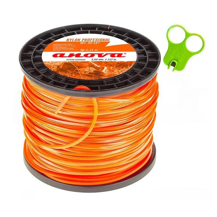 BOBINE FIO NYLON ROÇ [/]3MM 152M ANOVA 55-167