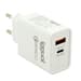 Carregador Duplo USB QC3.0 + Type-C 20W Quick Charge - 42143