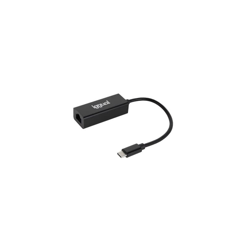 adaptador iggual Tipo C para RJ45 Gigabit 1000Mbps