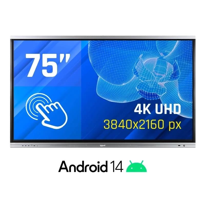 iggual 4K ORCHID 75″ tela interativa