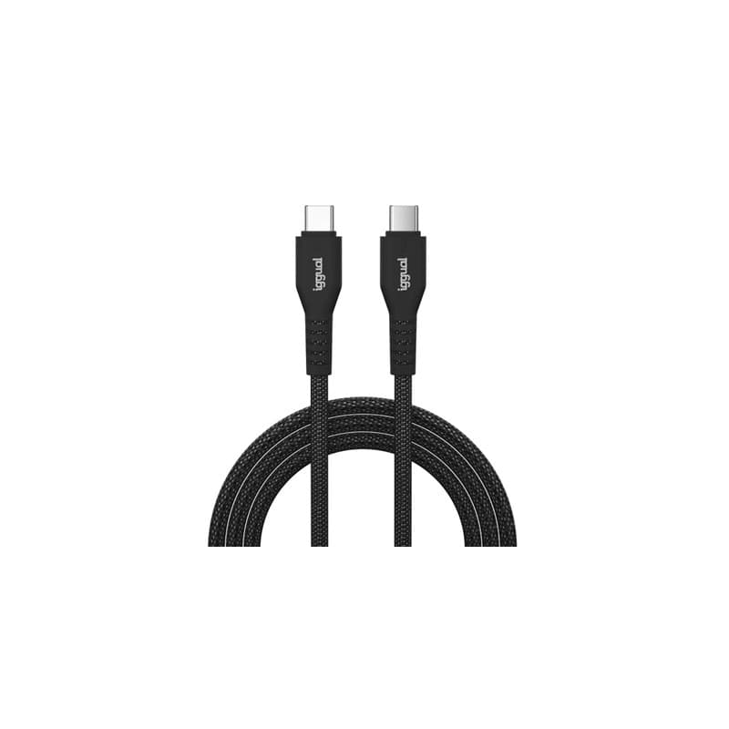 iggual Cable USB-C a tipo C 60W 3A 100 cm trenzado