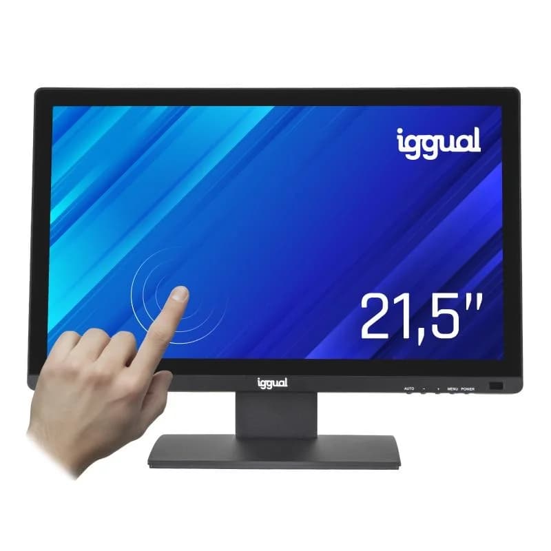 touchscreen iggual MTL21PX de 21.5" Full HD 250cd/m² capacitivo 1000:1 VGA/HDMI/USB 2.0