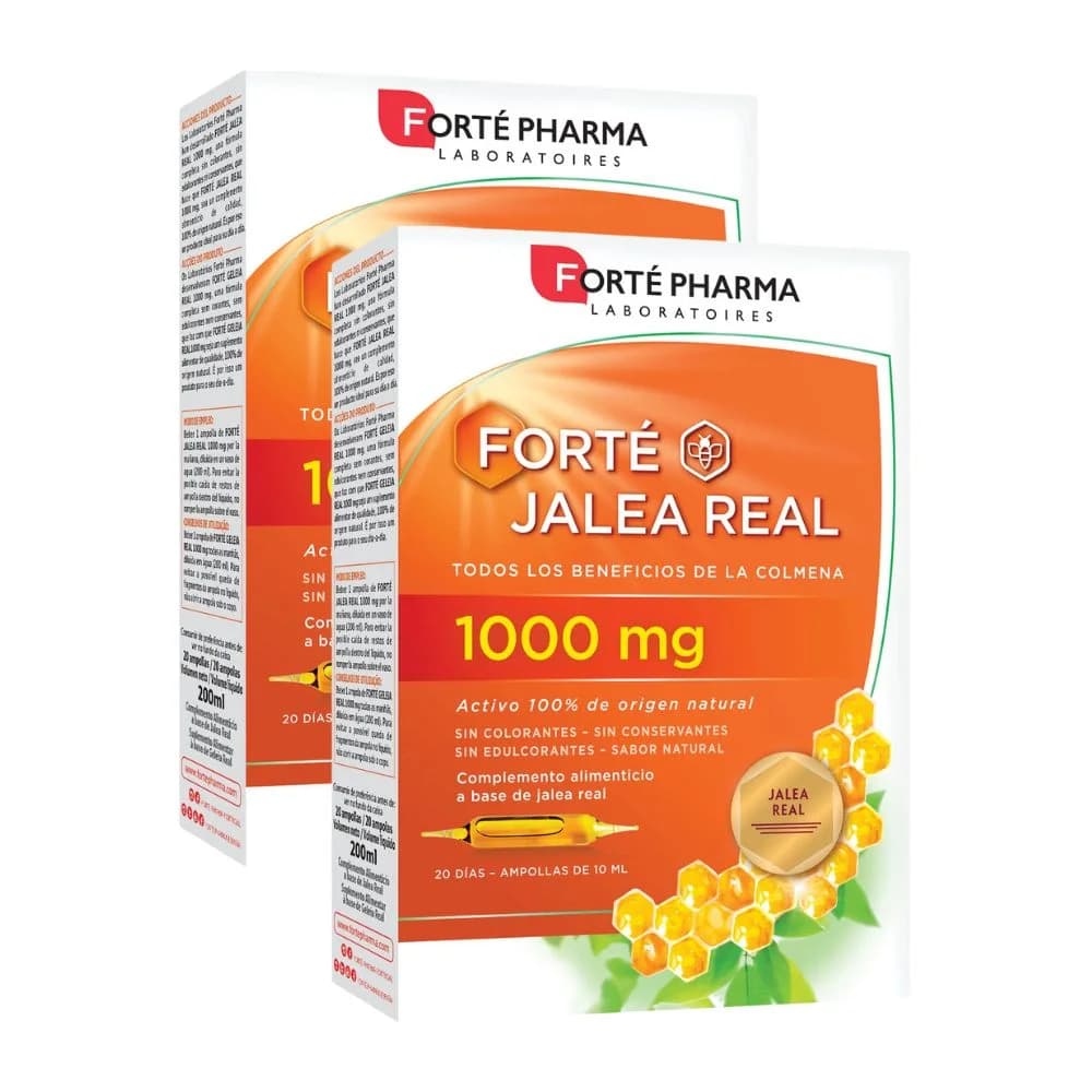 Forté Pharma Jalea Real 1000 mg - 2x20 Ampollas