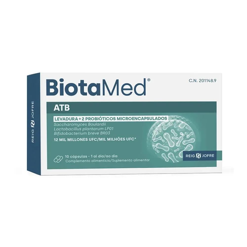 Forté Pharma BiotaMed ATB 10 Cápsulas