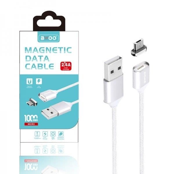 BWOO Cabo Magnético USB p/ MicroUSB - ACU026
