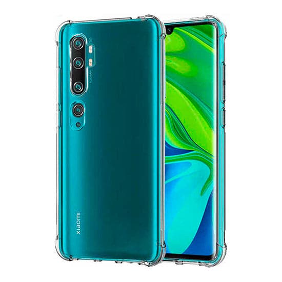 Capa Silicone anti shock Xiaomi Mi Note 10 - Transparente