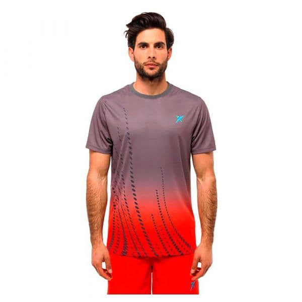 Drop Shot Naos Short Sleeve T-shirt Cinzento 2XS Homem